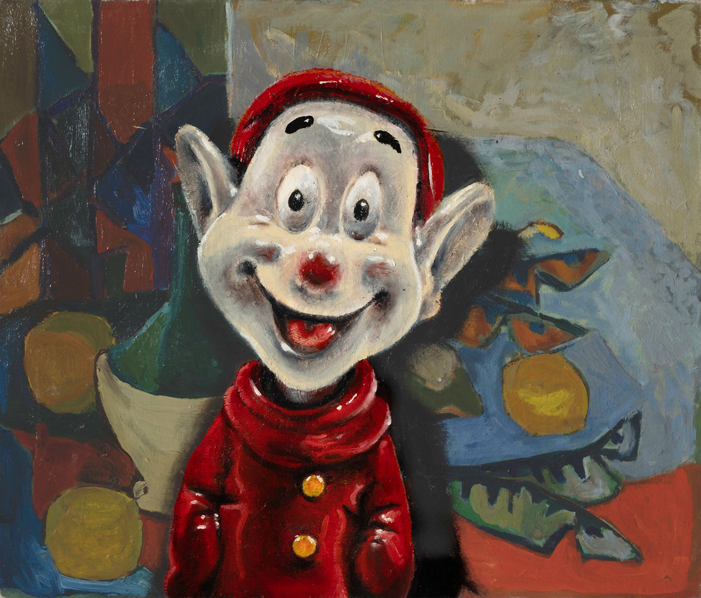 Clown sertifisert kunsttrykk norsk samtidskunst til hjemmet - av Trond Berg-Nilssen