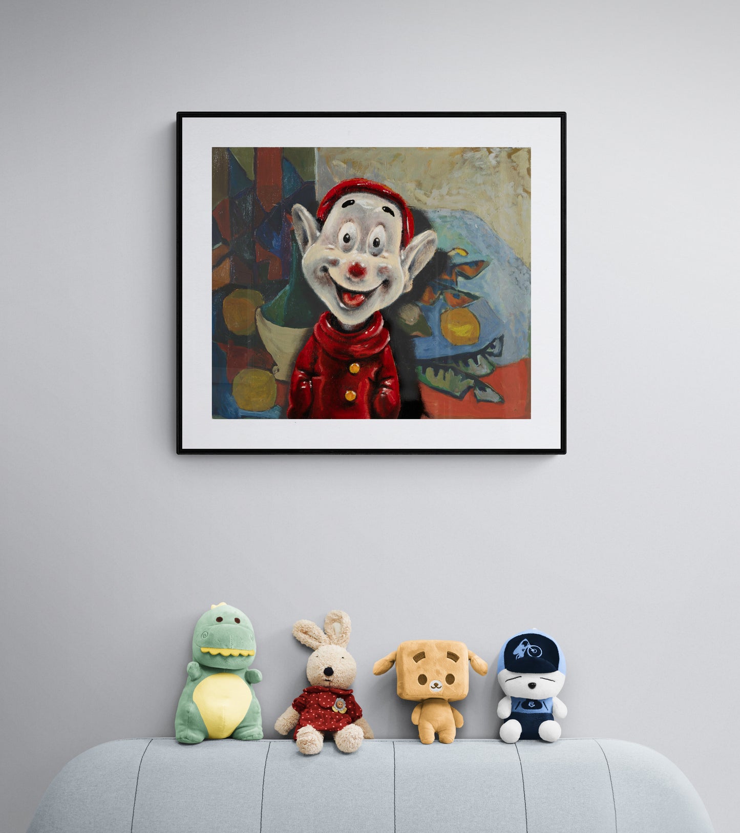 Clown sertifisert kunsttrykk norsk samtidskunst til hjemmet - av Trond Berg-Nilssen
